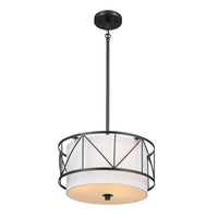 Birkleigh 14" 3-Light Convertible Pendant