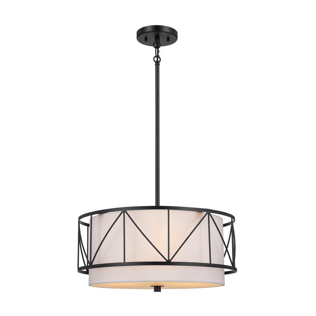 Birkleigh 18" 3-Light Convertible Pendant