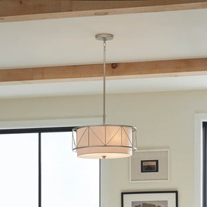 Birkleigh 18" 3-Light Convertible Pendant