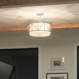 Birkleigh 18" 3-Light Convertible Pendant