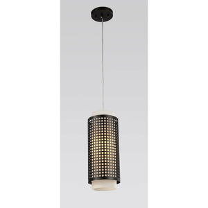 Checkered Mini Pendant Black