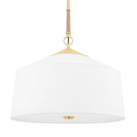 White Plains 3 Light Pendant