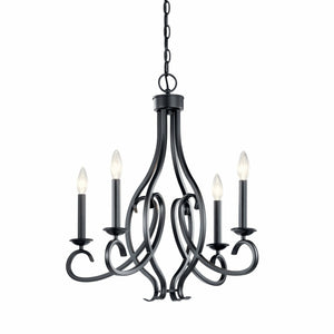 Ania Chandelier Black