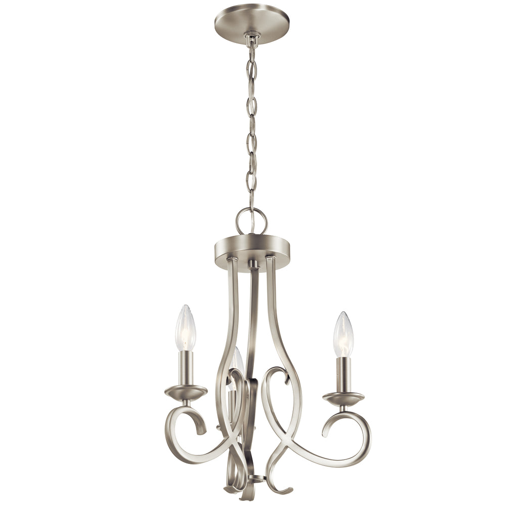 Kichler Ania Chandelier Semi Flush 3Lt