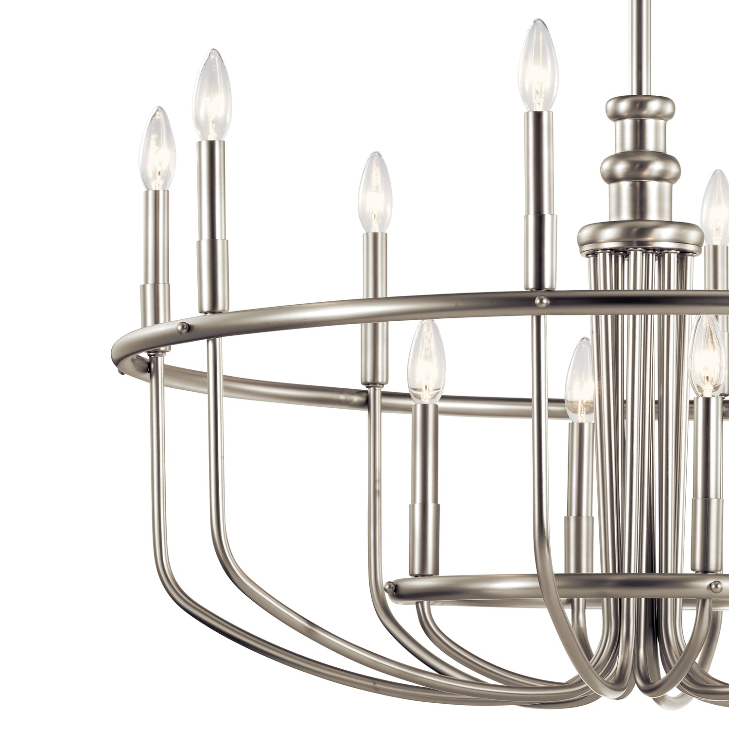 Capitol Hill Chandelier Brushed Nickel