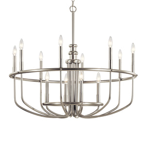 Capitol Hill Chandelier Brushed Nickel