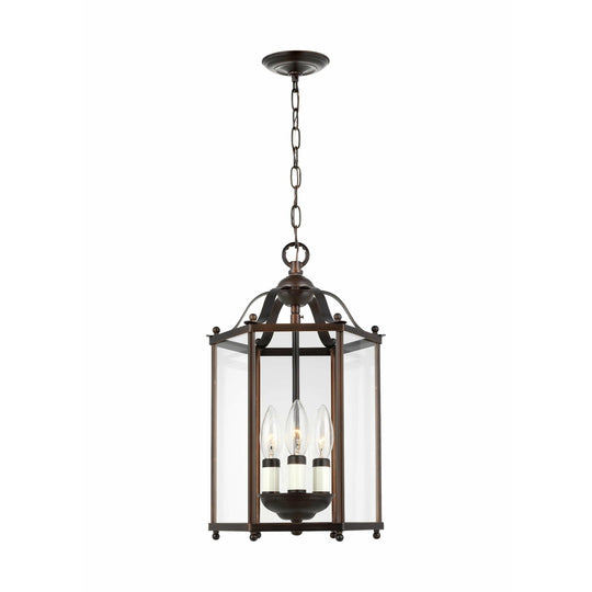 Bretton 3-Light Convertible Pendant (with Bulbs)