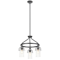 Everett 22.5" 3-Light Round Chandelier