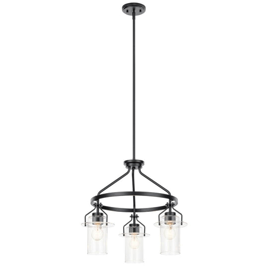 Everett 22.5" 3-Light Round Chandelier