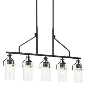 Everett 42" 5-Light Linear Suspension