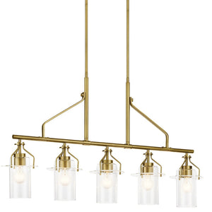 Everett 42" 5-Light Linear Suspension