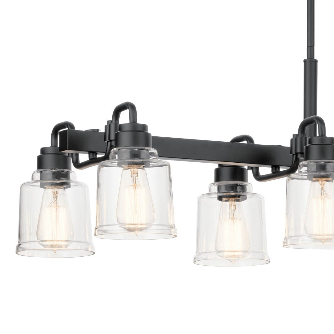 Aivian 42" 8-Light Linear Suspension