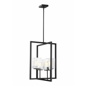 Mitte Small 4-Light Pendant (with Bulbs)