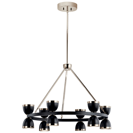 Kichler Baland Chandelier 12Lt LED
