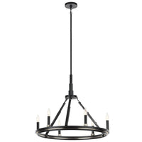 Emmala 24" 6-Light Chandelier