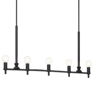 Torvee 42" 5-Light Linear Suspension