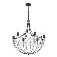 Kichler Topiary Chandelier 6Lt
