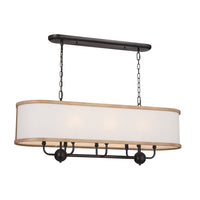 Kichler Heddle Linear Chandelier 8Lt