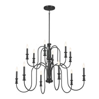 Kichler Karthe Chandelier 12Lt
