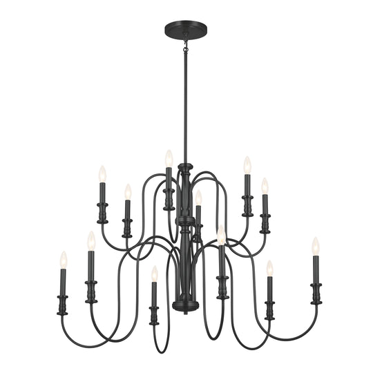 Kichler Karthe Chandelier 12Lt