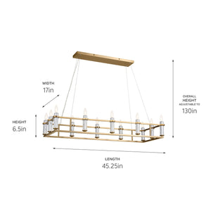 Rosalind 12-Light Linear Suspension