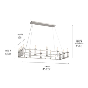 Rosalind 12-Light Linear Suspension