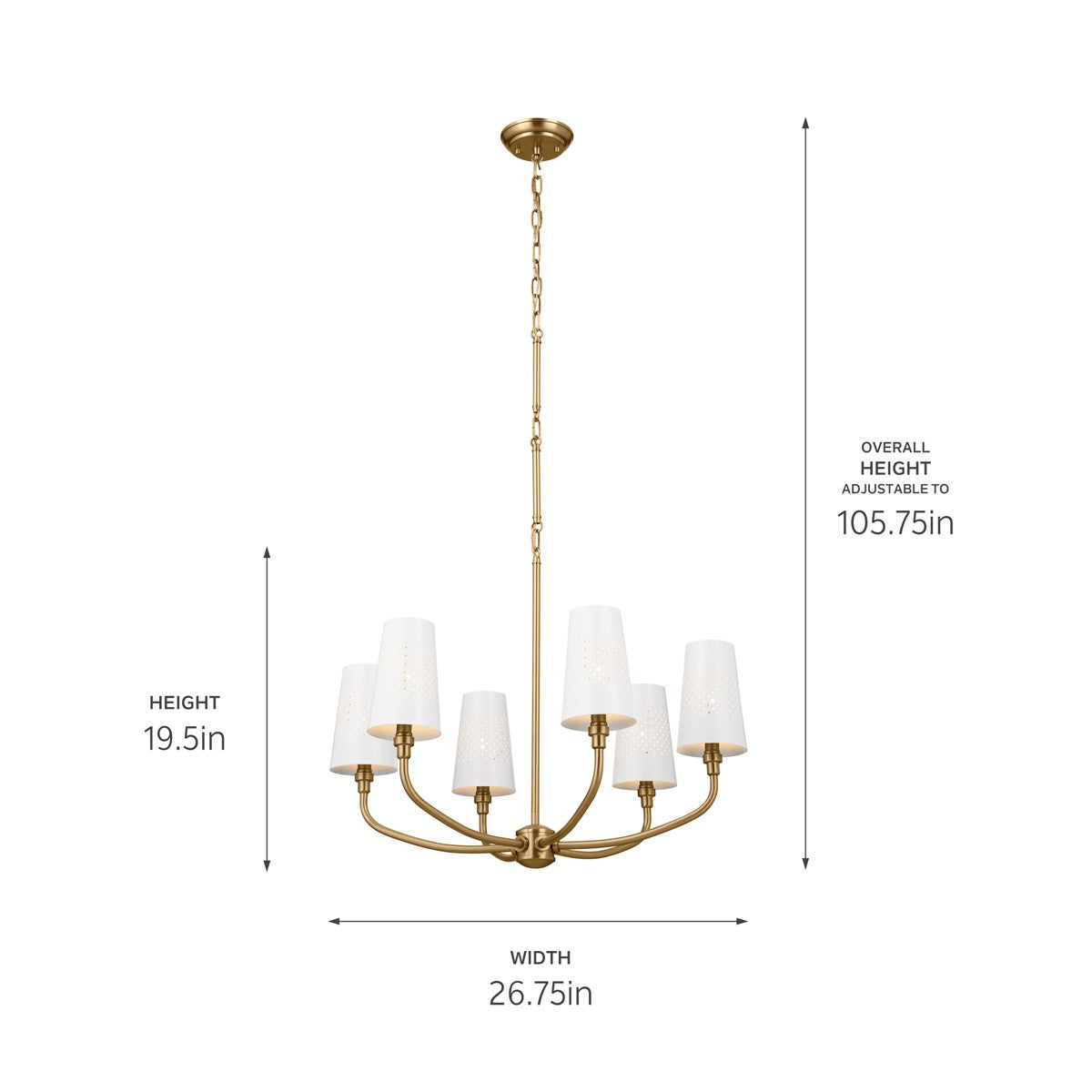 Adeena 6-Light Chandelier