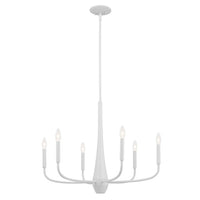 Deela 28" 6-Light Chandelier