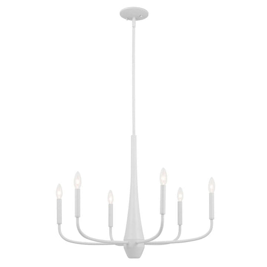 Deela 28" 6-Light Chandelier