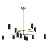 Gala 55.75" 12-Light Chandelier