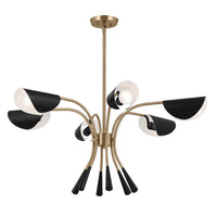 Arcus 39.25" 6-Light Chandelier