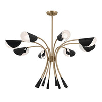 Arcus 45.5" 8-Light Chandelier
