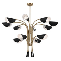 Arcus 46.25" 12-Light Chandelier