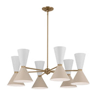 Phix 38.75" 12-Light Chandelier
