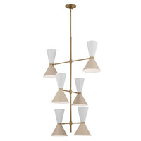 Phix 50" 12-Light Foyer Chandelier