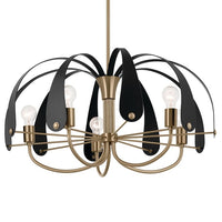 Petal 31" 5-Light Chandelier