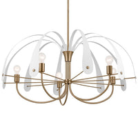 Petal 42.5" 5-Light Chandelier