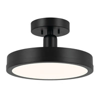 Riu 14.25" 1-Light LED Semi Flush Mount