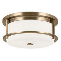 Brit 12" 2-Light Flush Mount