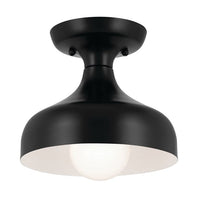 Sisu 7" 1-Light Semi Flush Mount