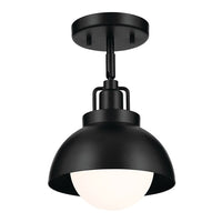 Niva 11.25" 1-Light Semi Flush Mount / Pendant (Convertible)