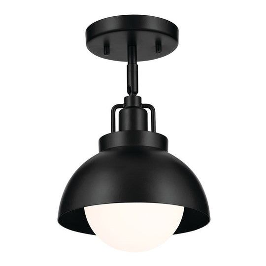 Niva 11.25" 1-Light Semi Flush Mount / Pendant (Convertible)