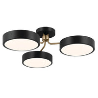 Sago 40" 3-Light Semi Flush Mount