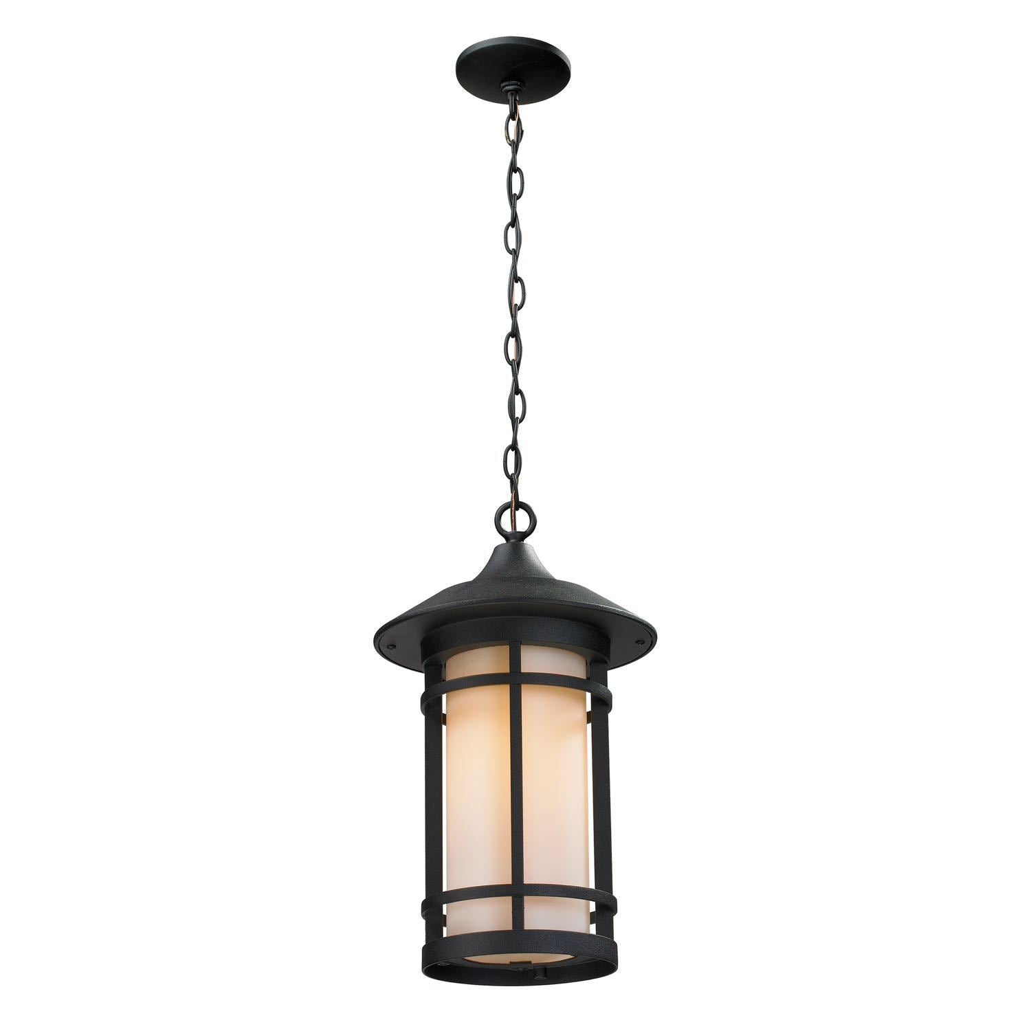 Woodland Outdoor Pendant Black