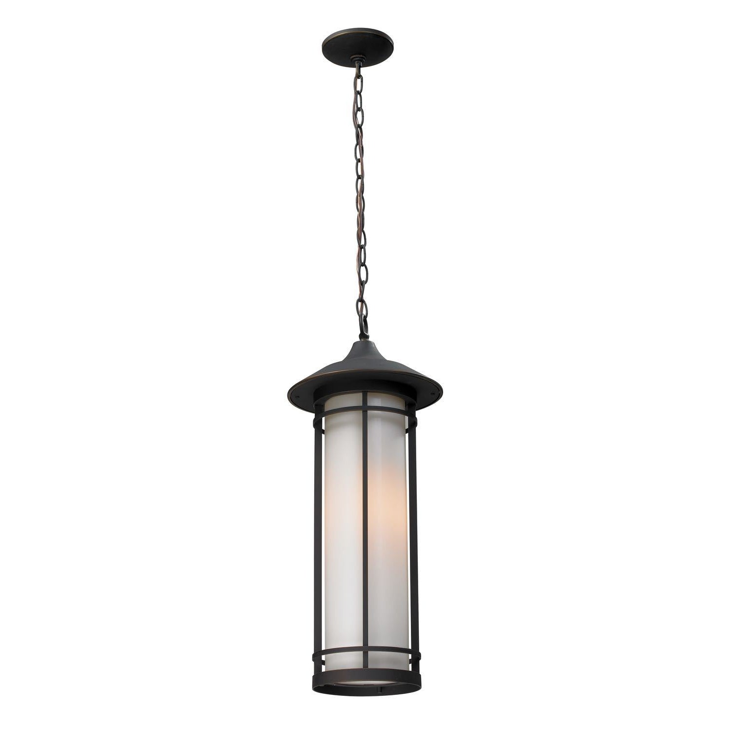 Woodland Outdoor Pendant Oil Rubbed Bronze