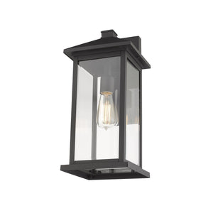 Portland Outdoor Wall Light Black