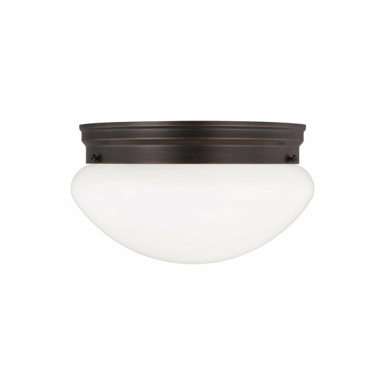 Webster 2-Light Flush Mount (with Bulbs)