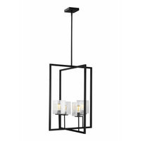 Mitte Large 4-Light Pendant (with Bulbs)