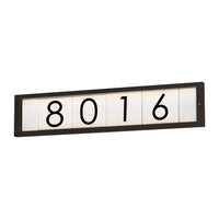 Clean 25" LED Address Frame