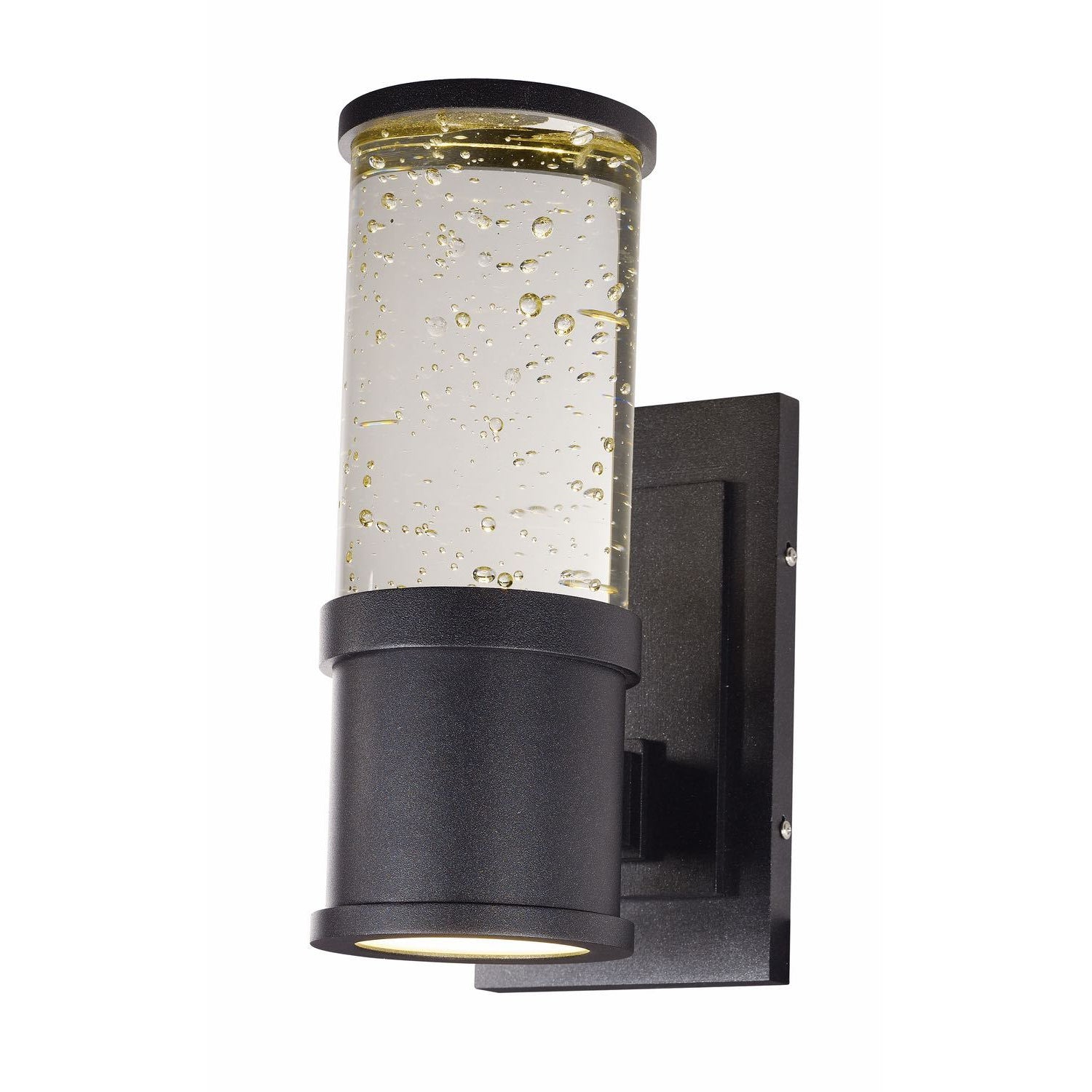 Pillar Outdoor Wall Light Galaxy Black